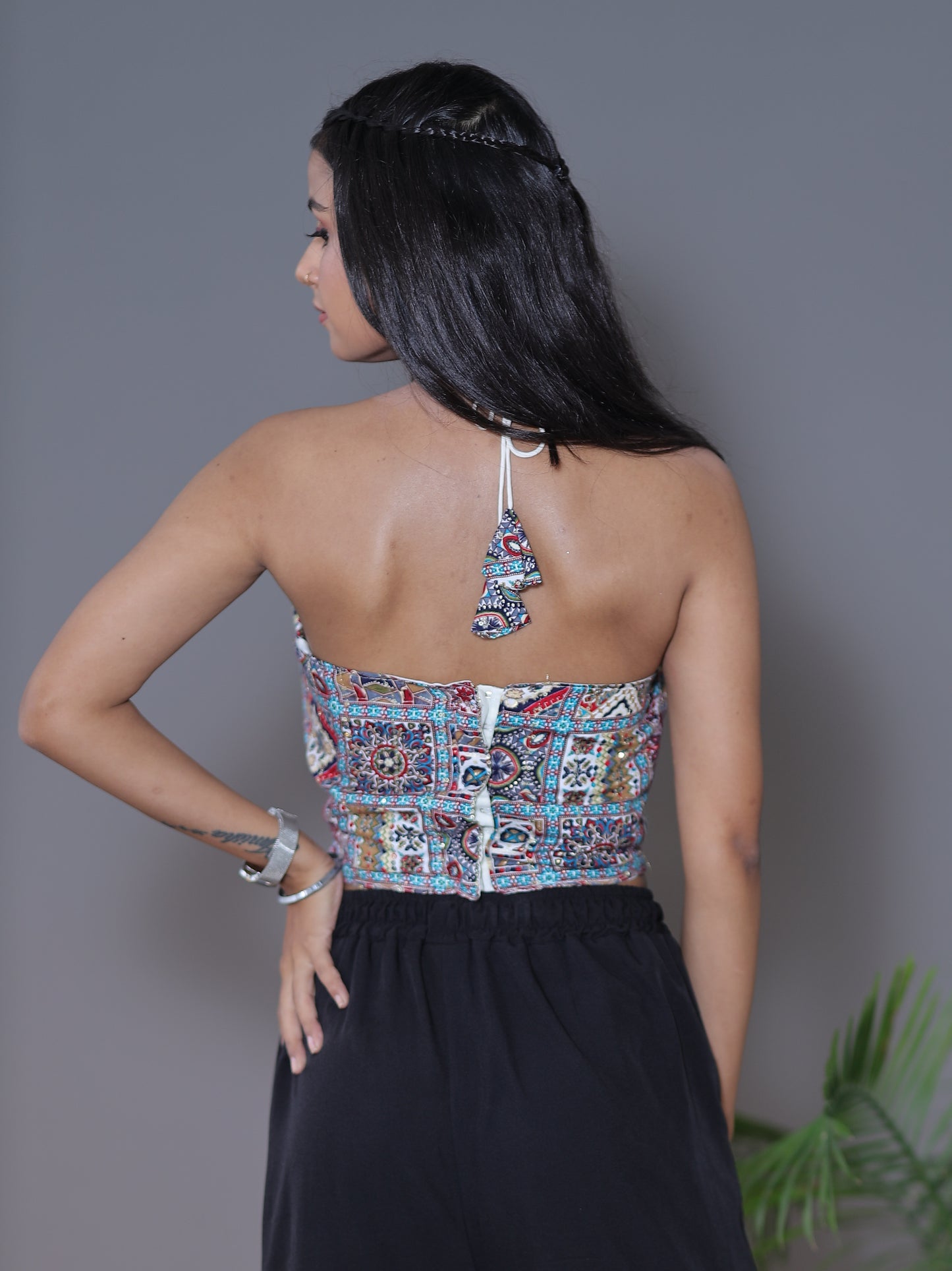 White Crop TOP - Kodi work