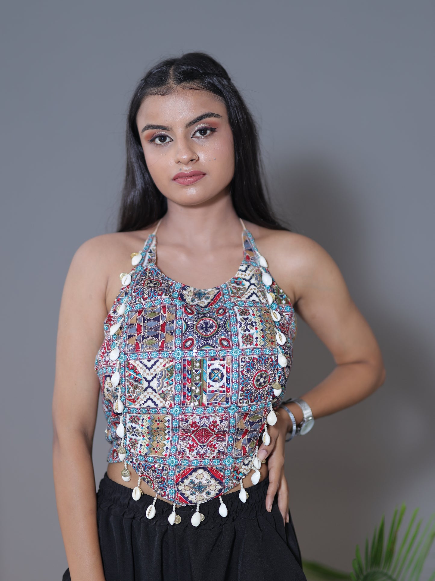White Crop TOP - Kodi work