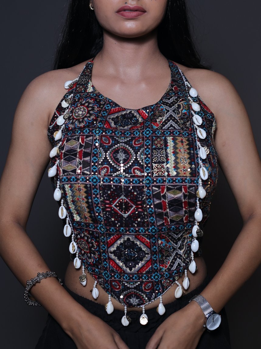 Black Crop TOP - Kodi work