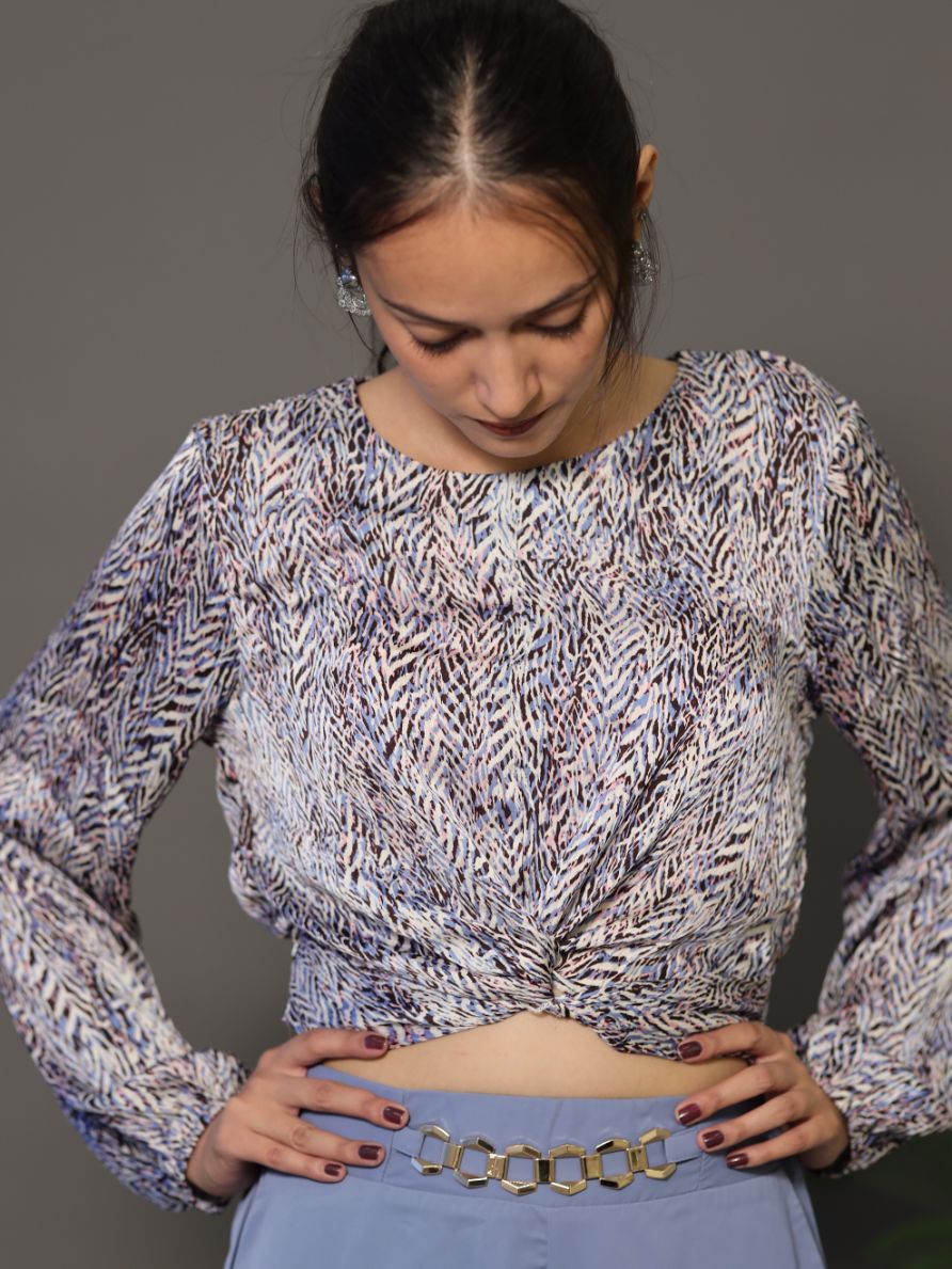 Beautiful Top & Plazo Co-Ords SET - Lavender