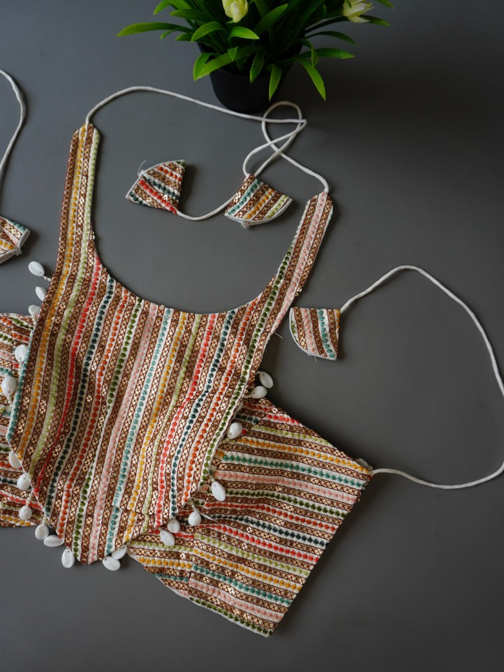 White HALTER neck Crop Top - Kodi Work