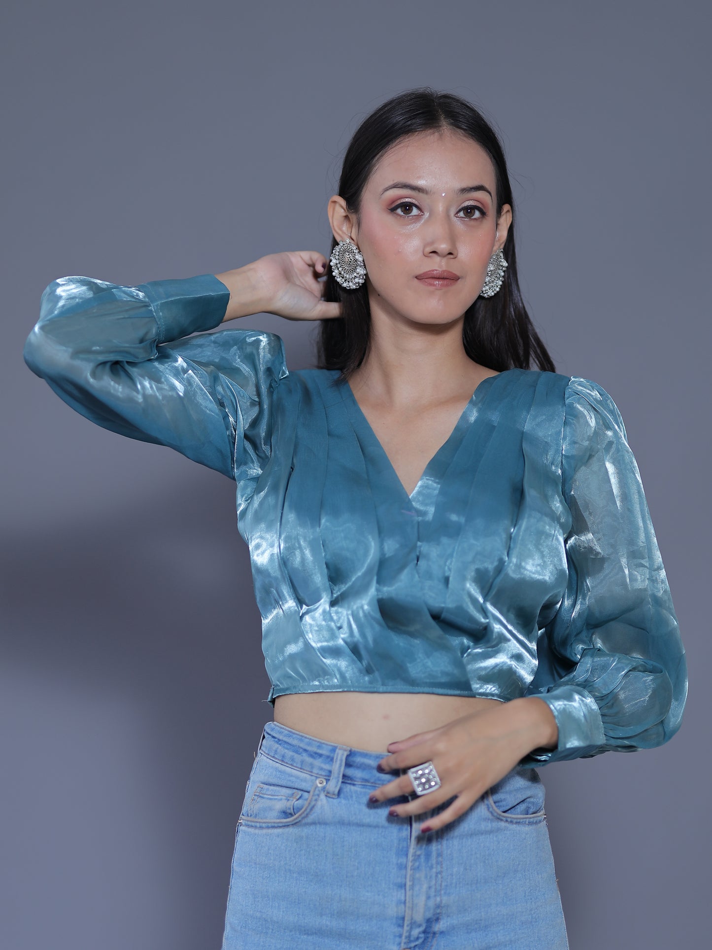 Zimichoo Blouse - Balloon Sleeves