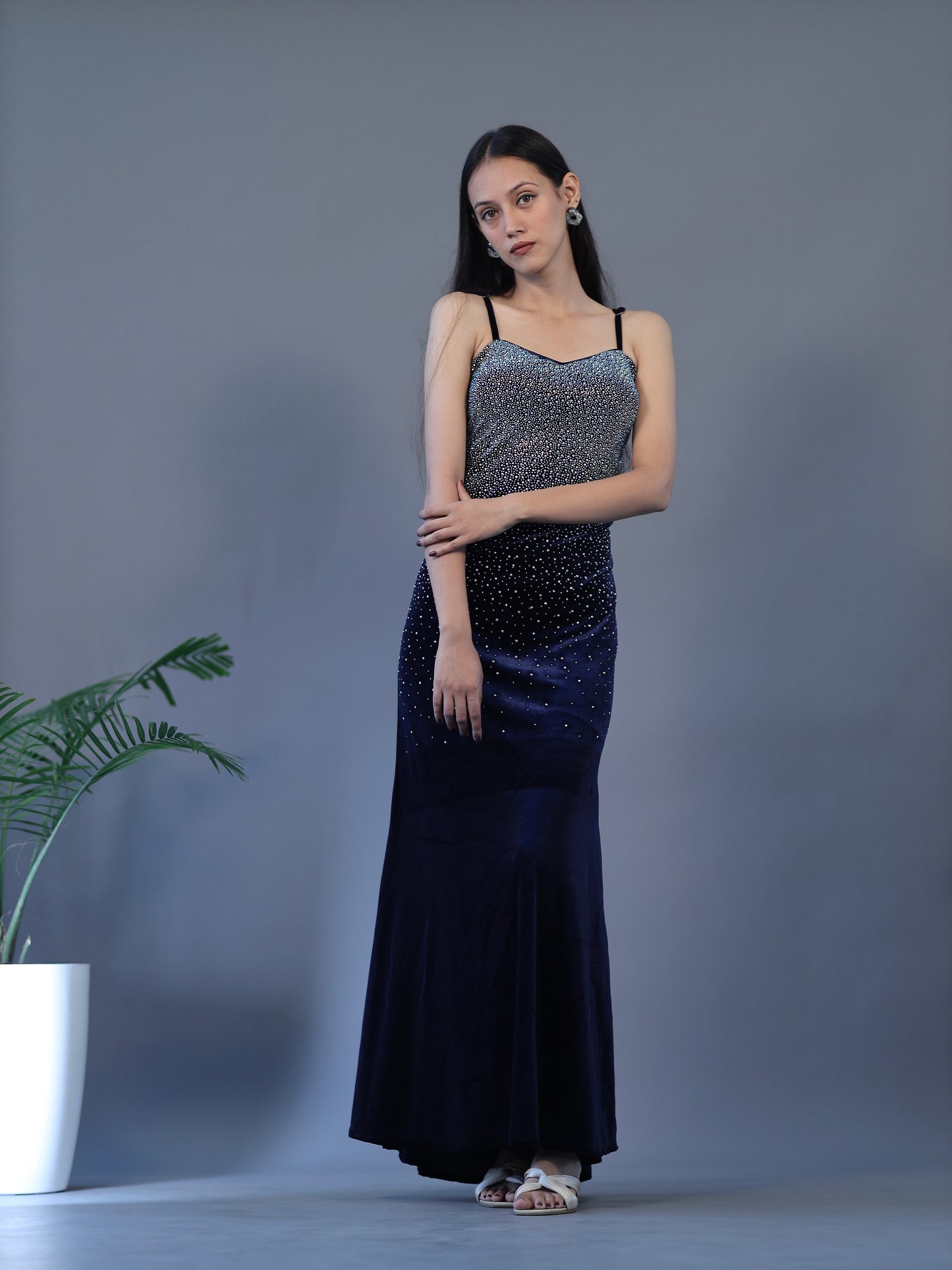 Sparkle gown - Blue