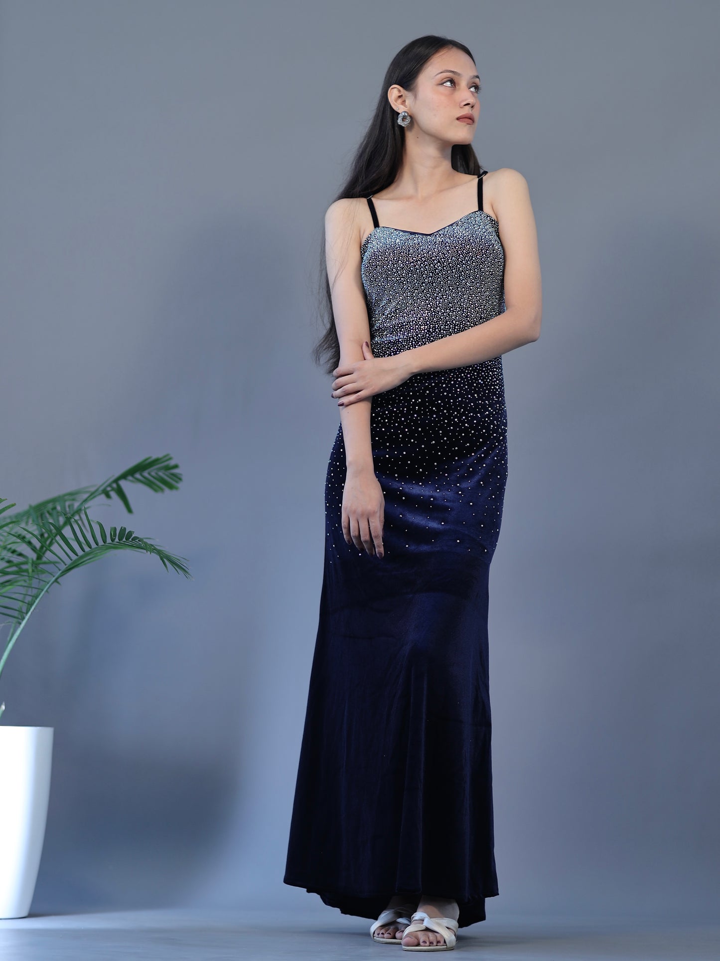 Sparkle gown - Blue