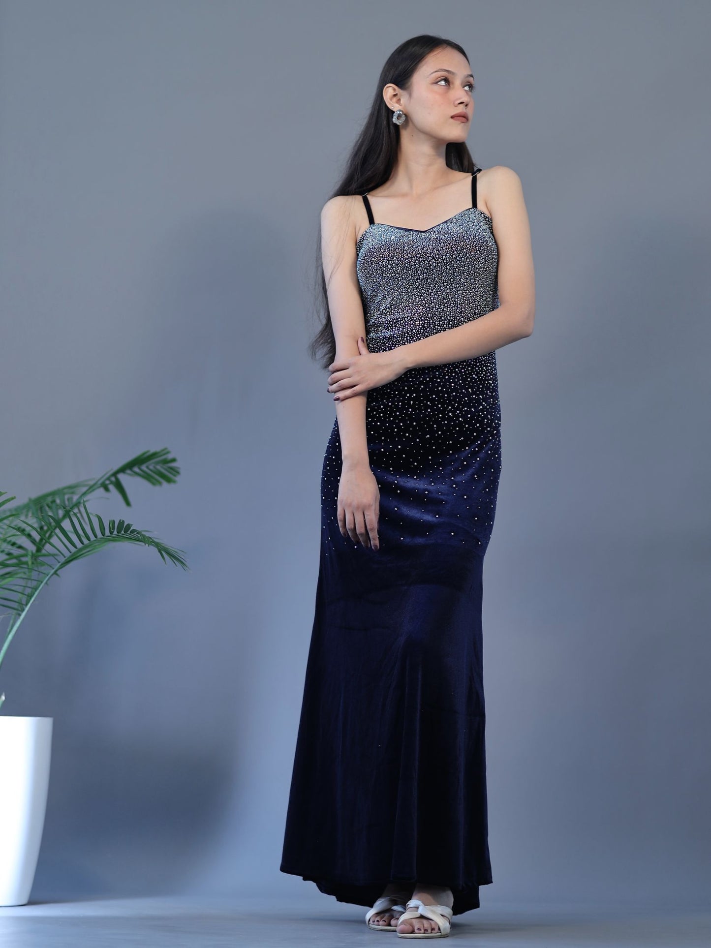 Sparkle gown - Blue