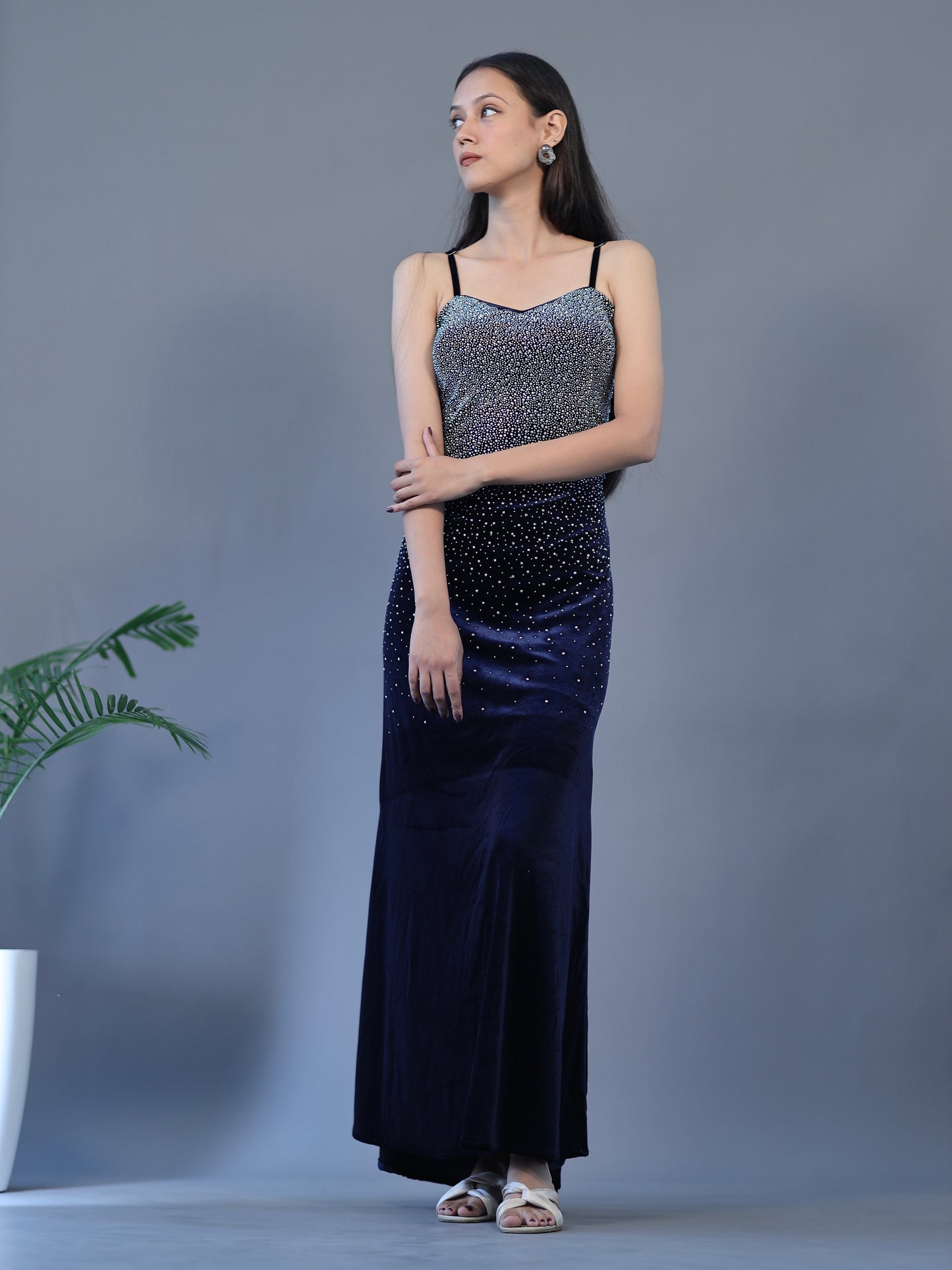 Sparkle gown - Blue