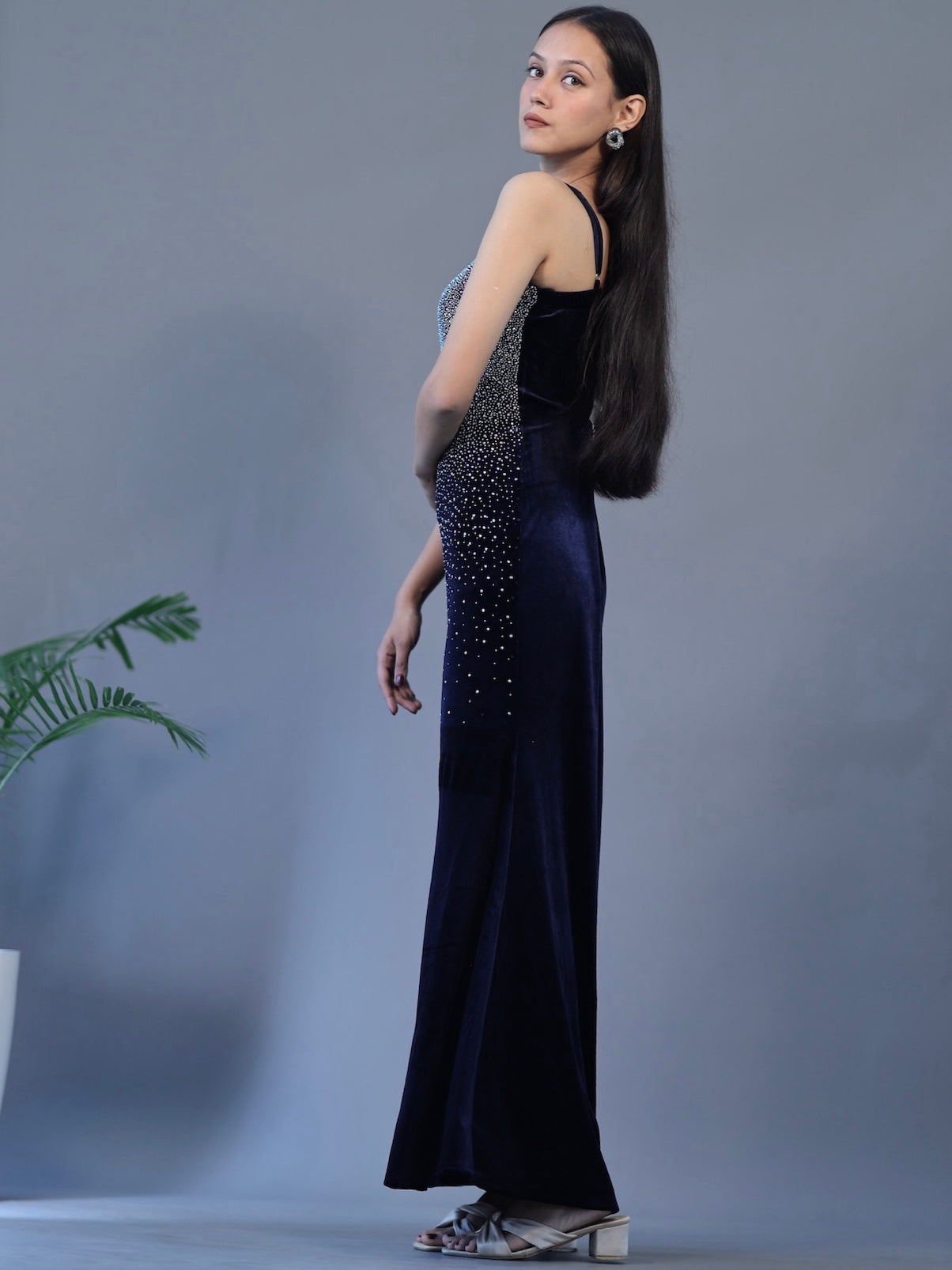 Sparkle gown - Blue