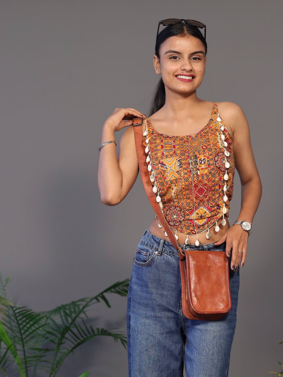 Mustard Crop Top - Kodi Work